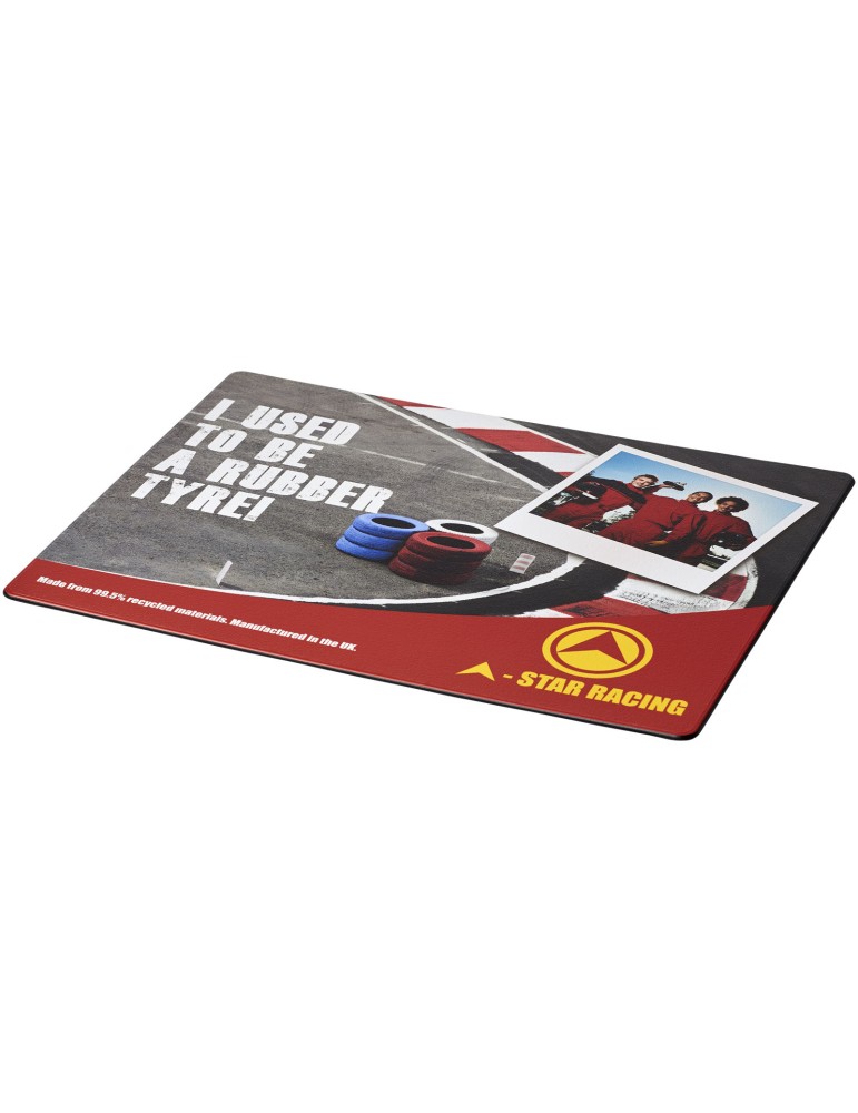 Tapis de souris Brite-Mat® avec matériau pneu