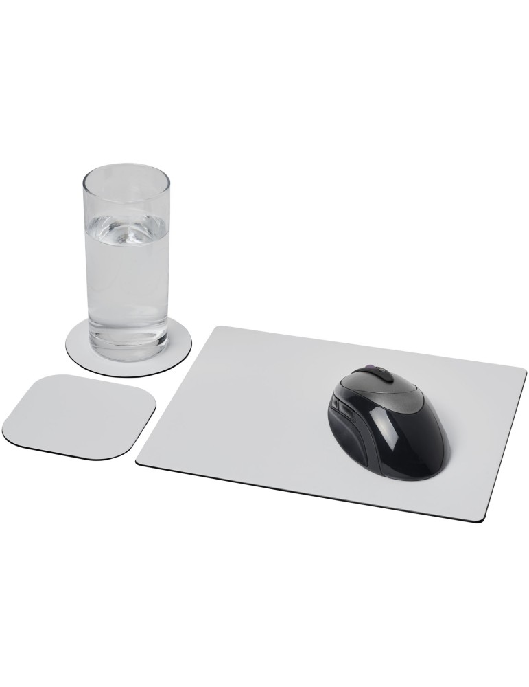Ensemble de tapis de souris et sous-verre Brite-Mat®