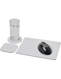 Ensemble tapis de souris et sous-verres publicitaire, Brite-Mat