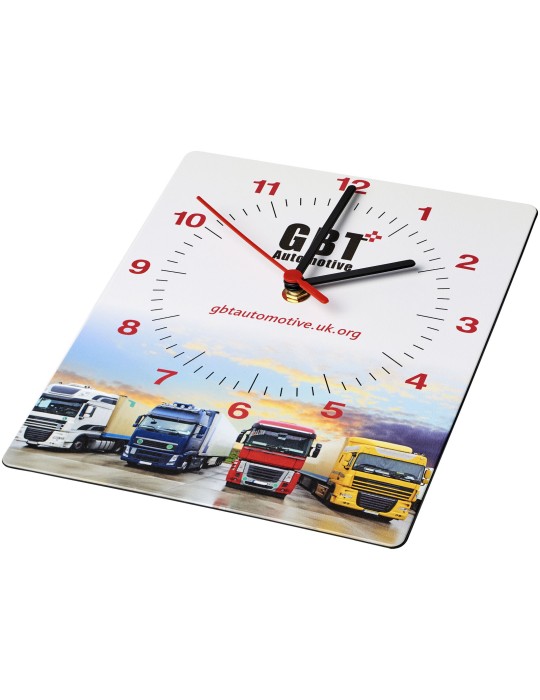 Horloge murale rectangulaire Brite-Clock®