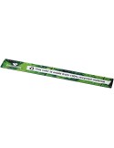 Règle publicitaire 30 cm en plastique recyclé, modèle Terran