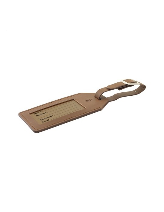 Vegan Pineapple Leather Luggage Tag