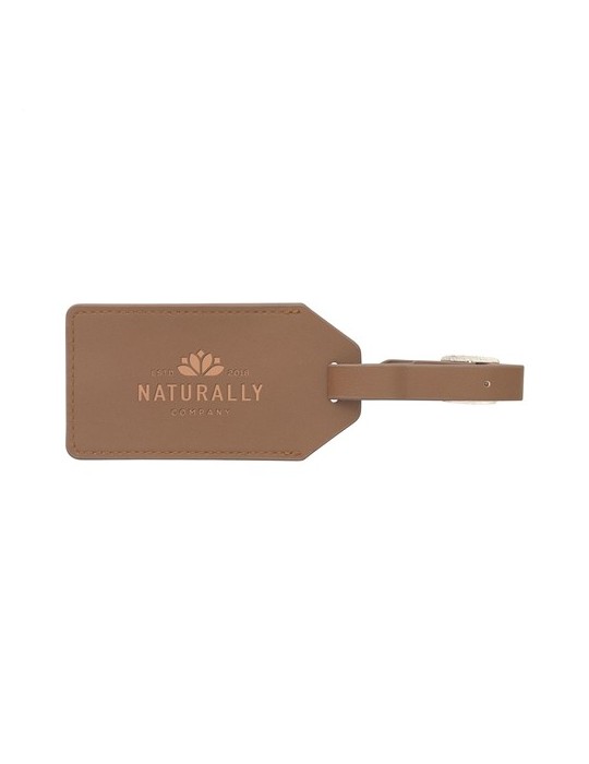 Vegan Pineapple Leather Luggage Tag