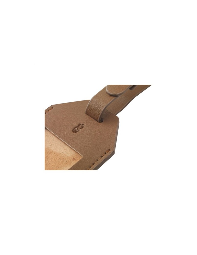 Vegan Pineapple Leather Luggage Tag
