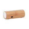 Haut-parleur Éco-responsable Personnalisé en Bambou - SPEAKBOX Matières : bambou Couleurs : bois personnalisable avec votre logo