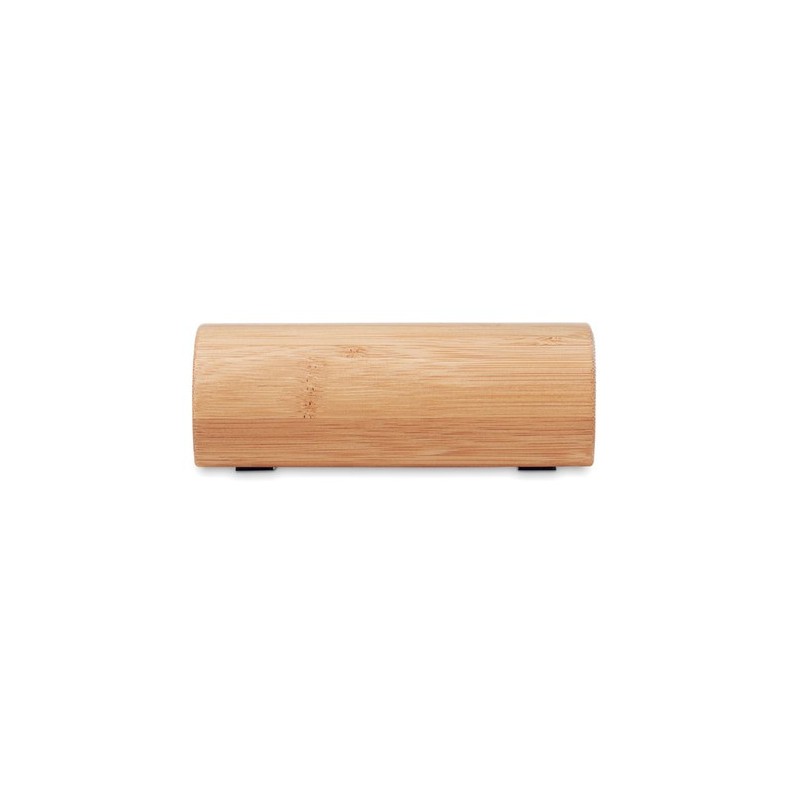 Haut-parleur Éco-responsable Personnalisé en Bambou - SPEAKBOX Matières : bambou Couleurs : bois cadeau entreprise pas cher