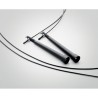 Corde à sauter réglable personnalisée efficace pas cher - SNEL Matières : polypropylène (PP) Couleurs : noir cadeau entreprise p
