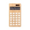 Calculatrice 12 chiffres personnalisée CALCUBIM Matières : bambou Couleurs : bois