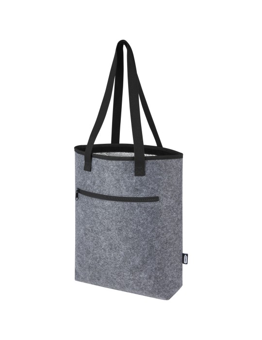 Sac shopping isotherme Felta GRS en feutrine recyclée de 12 L