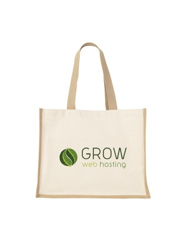 Jute Canvas Shopper (320 g/m²) sac shopping 2