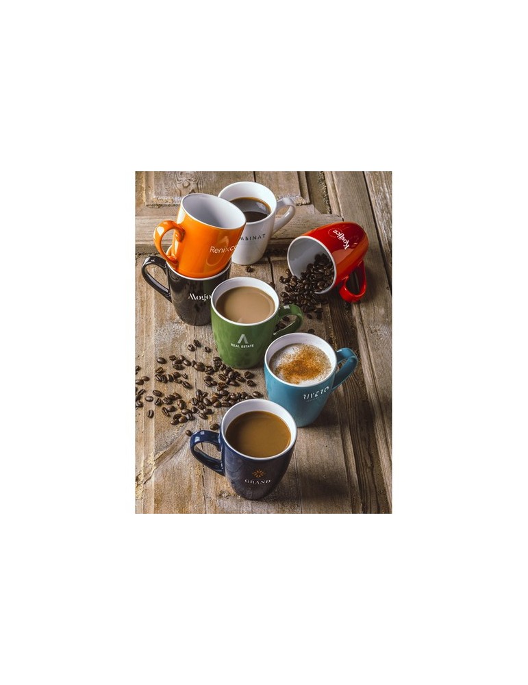 Zonia White 310 ml mug