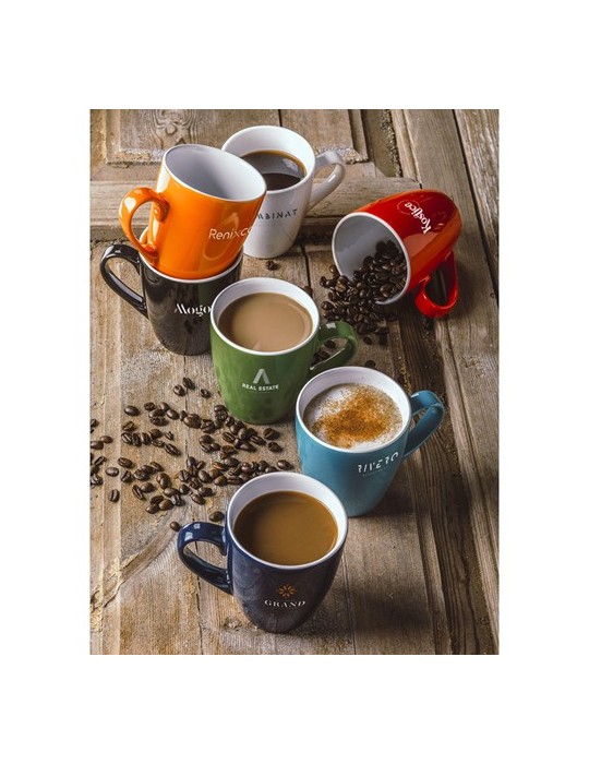 Zonia White 310 ml mug