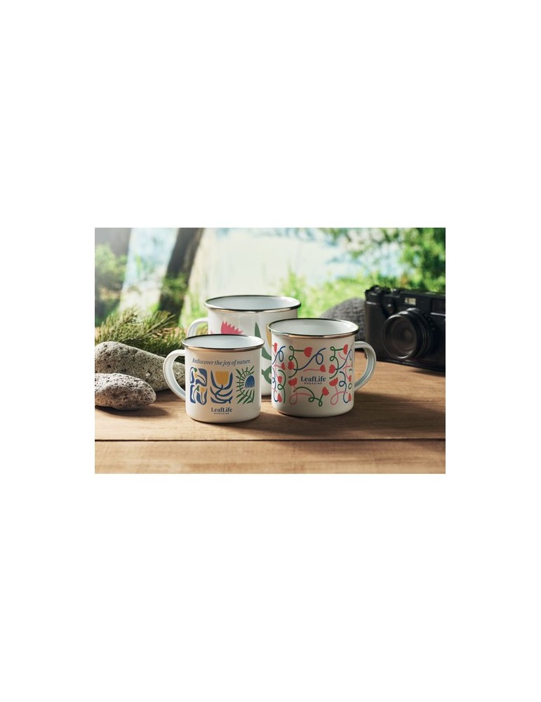 Mug émail sublimation 200ml - objets publicitaires