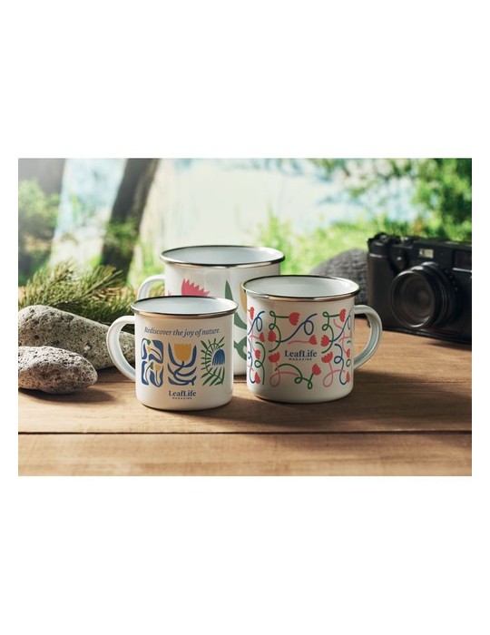 Mug émail sublimation 200ml - objets publicitaires