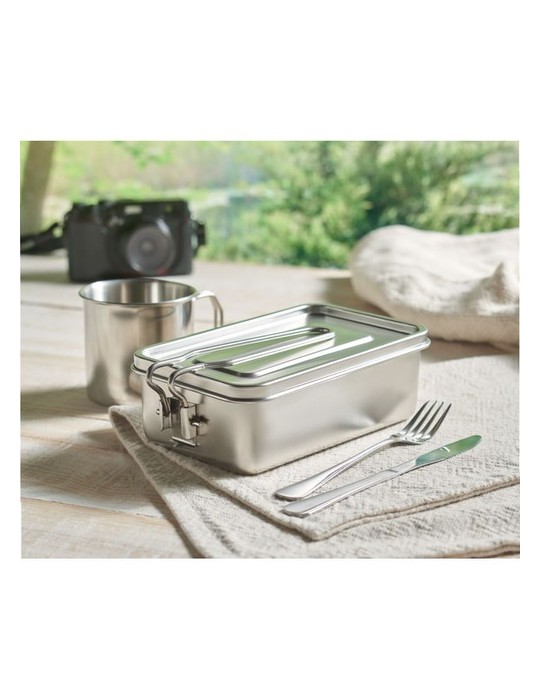 Lunchbox acier inox personnalisée pas cher - TAMELUNCH idéale pour vos repas