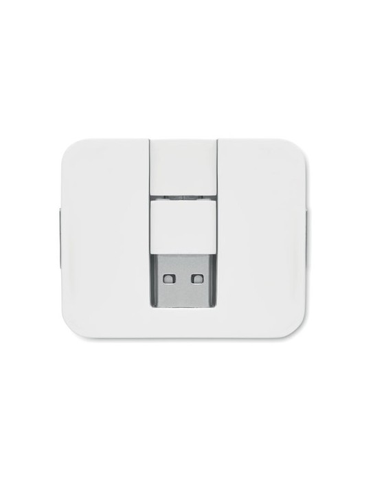 Hub USB 4 Ports Personnalisé - SQUARE-C Accessoire High-Tech pas cher
