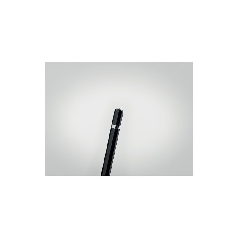 Stylo  longue durée sans encre INKLESS Matières : aluminium Couleurs : noir cadeau entreprise pas cher