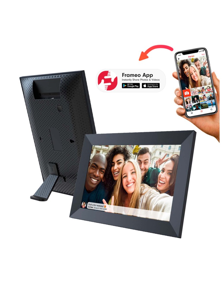 Cadre photo numérique 10" Prixton Prado Frameo avec Wi-Fi