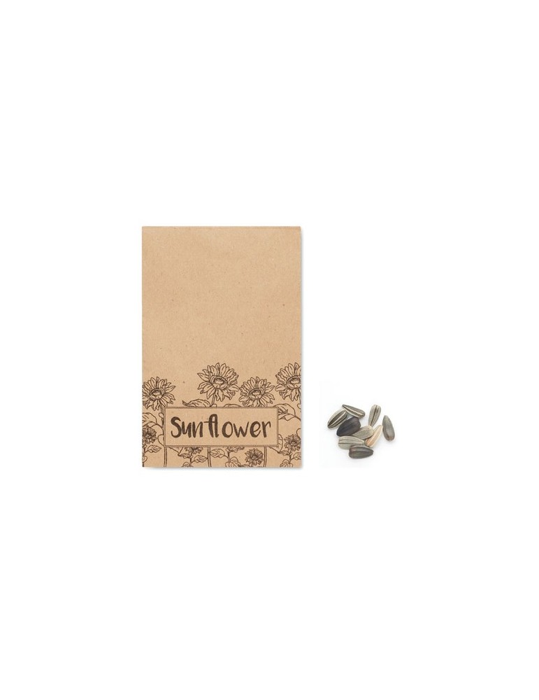Graines de Tournesol Personnalisées - GIRASOL | Objets Publicitaires