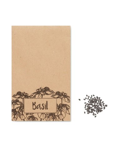 Graines de Basilic Personnalisées - BASILOP pas cher