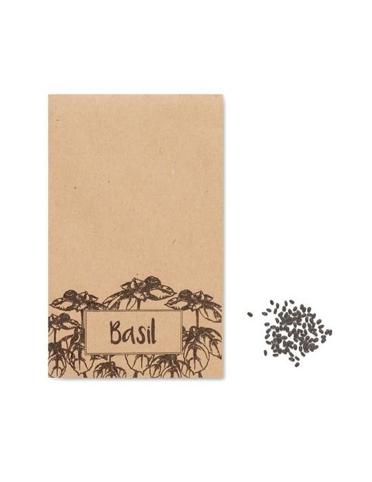 Graines de Basilic Personnalisées - BASILOP pas cher