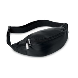 Sac banane  personnalisé en RPET 210D PARKPET Matières : PET recyclé Couleurs : noir