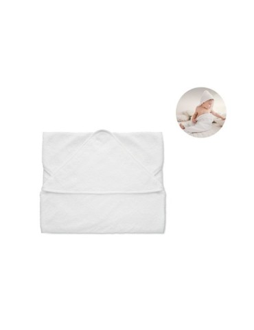 Cape de Bain en Coton Personnalisée - HUGME pas cher