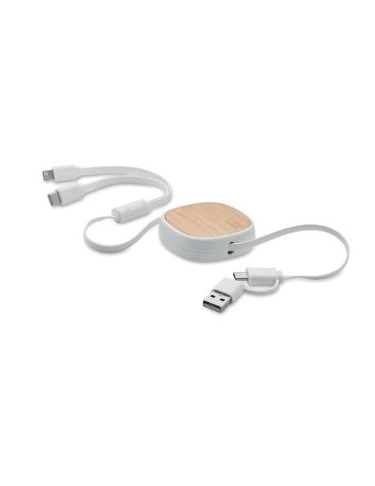 Câble USB rétractable Pratique et Élégant Personnalisé - TOGOBAM pas cher