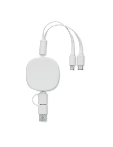 Câble USB rétractable Pratique et Élégant Personnalisé - TOGOBAM pas cher 2