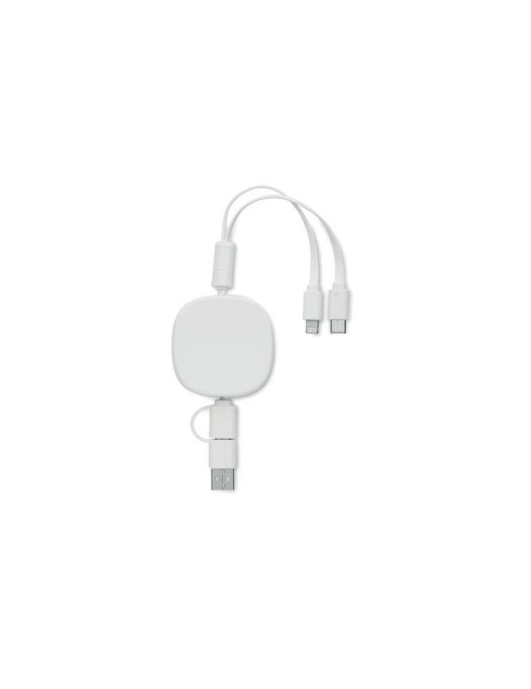 Câble USB rétractable Pratique et Élégant Personnalisé - TOGOBAM pas cher