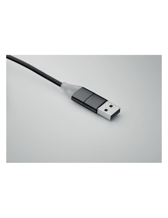Câble de Charge 4 en 1 Personnalisé - Objets Publicitaires