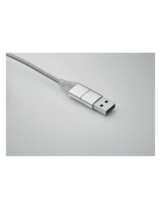 Câble de Charge 4 en 1 Personnalisé - Objets Publicitaires