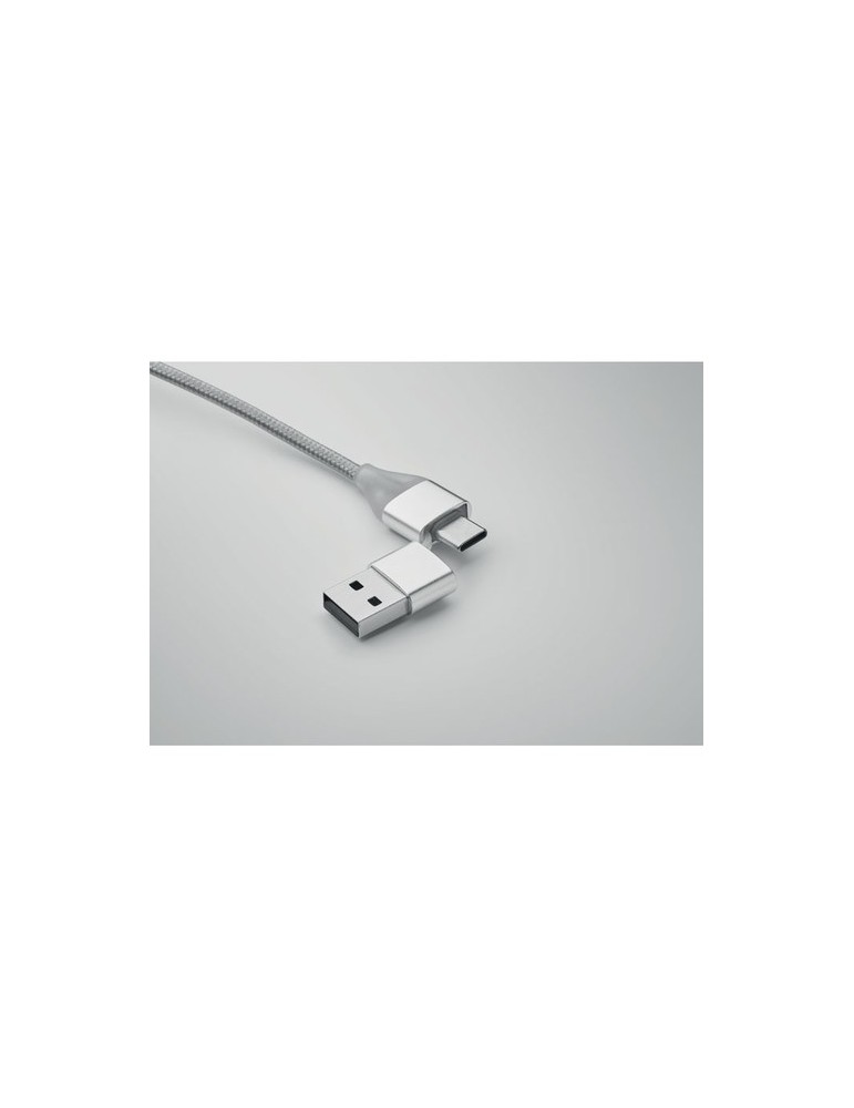 Câble de Charge 4 en 1 Personnalisé - Objets Publicitaires