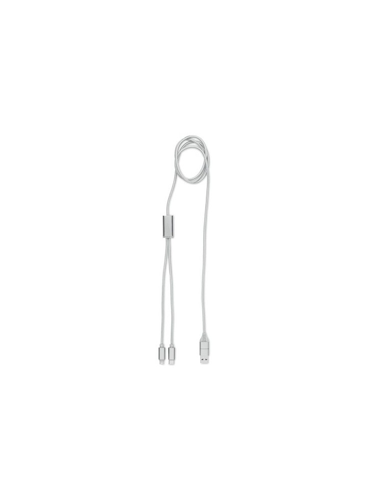 Câble de Charge 2 en 1 Long Personnalisé - CABLONG pas cher