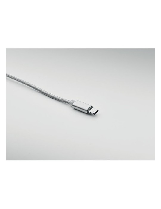 Câble de Charge 2 en 1 Long Personnalisé - CABLONG pas cher