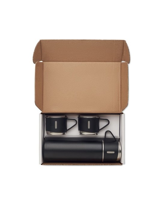Bouteille Isotherme Personnalisée Set Pratique SHARM pas cher