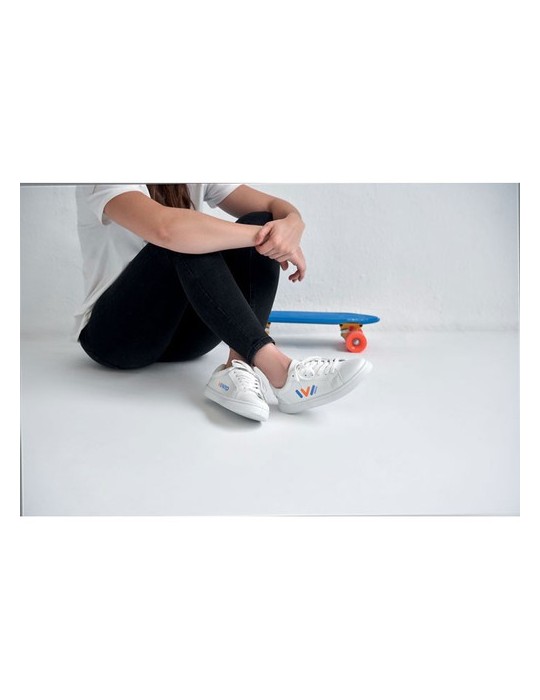 Baskets Personnalisées PU Taille 47 BLANCOS Objets Publicitaires