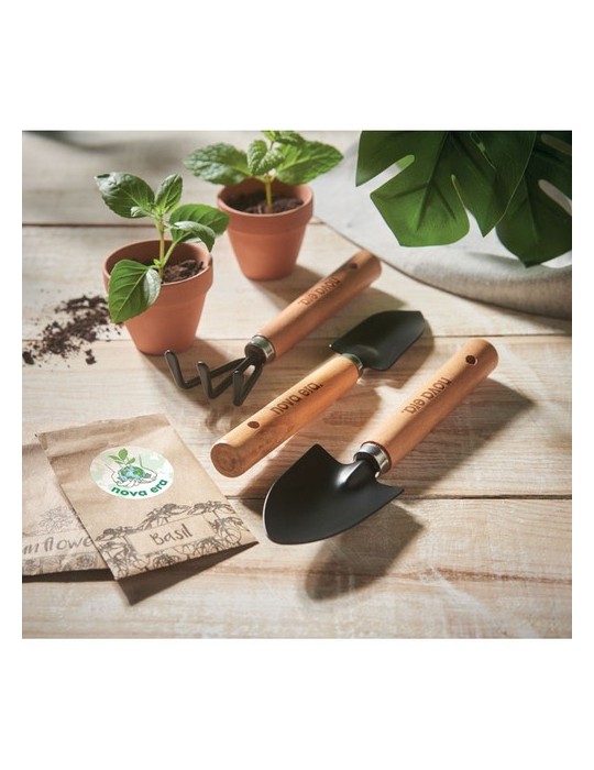 Outils de Jardinage Personnalisés Ensemble Pratique GRASS pas cher