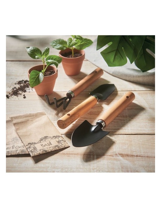 Outils de Jardinage Personnalisés Ensemble Pratique GRASS pas cher