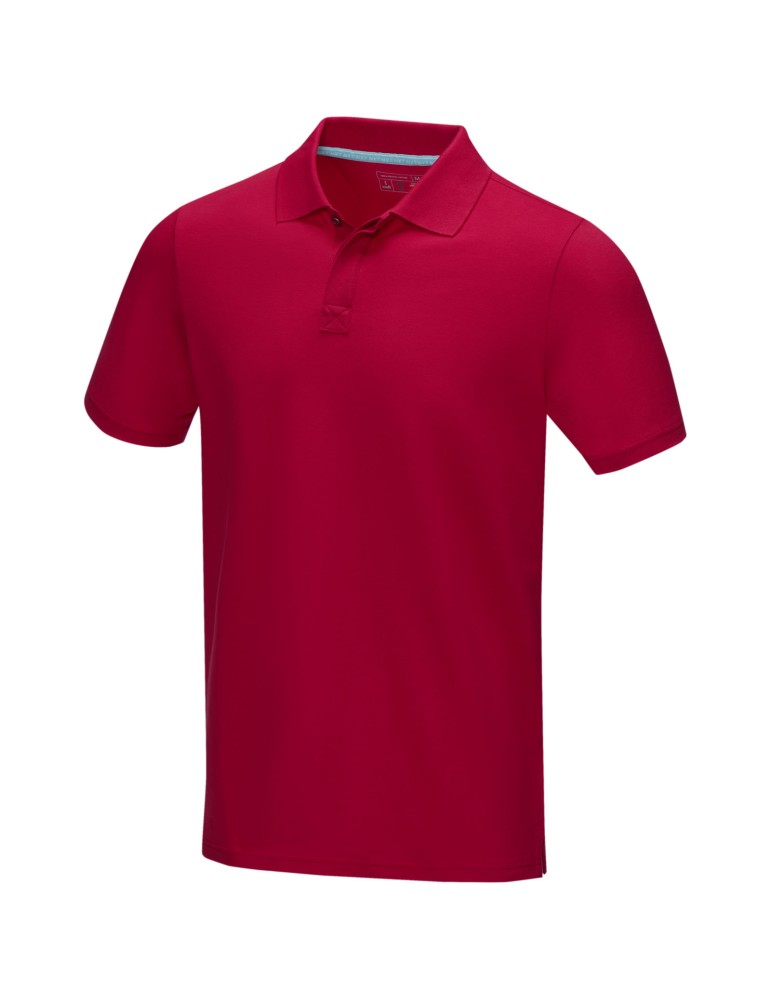 Polo Graphite bio manches courtes homme