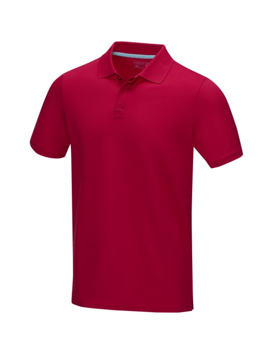 Polo Graphite bio manches courtes homme