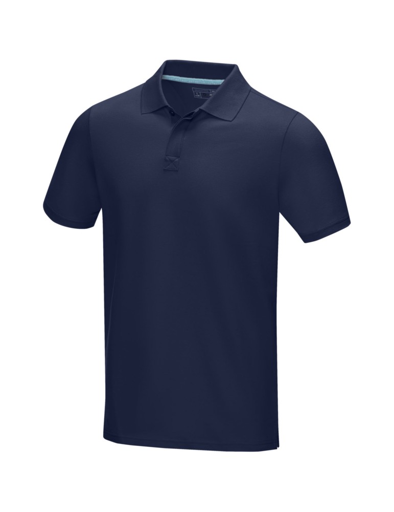 Polo Graphite bio manches courtes homme