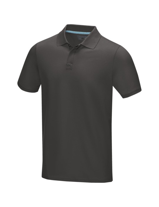 Polo Graphite bio manches courtes homme