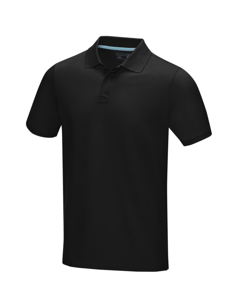 Polo Graphite bio manches courtes homme
