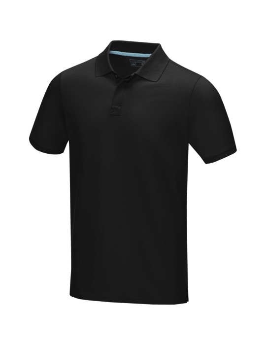 Polo Graphite bio manches courtes homme