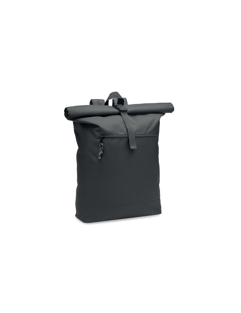 Sac à dos enroulable RPET 600D - Pratique et Personnalisé