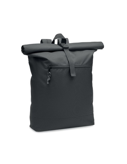 Sac à dos enroulable RPET 600D - Pratique et Personnalisé