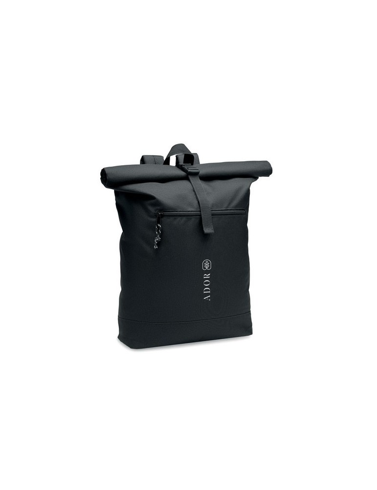 Sac à dos enroulable RPET 600D - Pratique et Personnalisé
