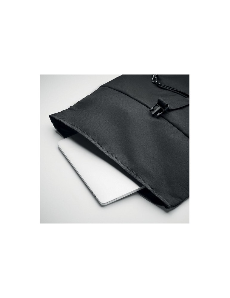 Sac à dos enroulable RPET 600D - Pratique et Personnalisé