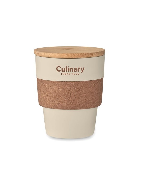 Gobelet Réutilisable Personnalisé GALAO - 300 ml en PP Pas Cher